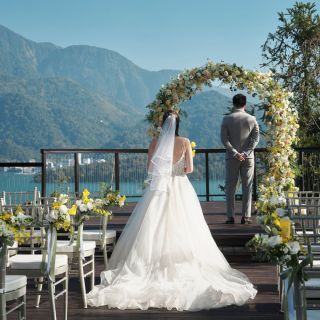 戶外禮堂證婚儀式